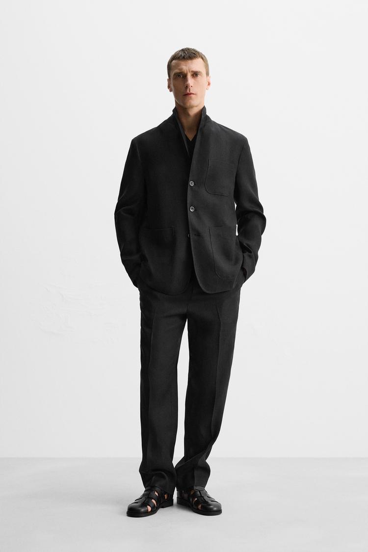 LIMITED EDITION 100% LINEN RELAXED FIT SUIT BLAZER